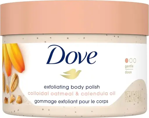 [422131] Dove Body Polish Oatmeal & Calendula Oil #1 298g
