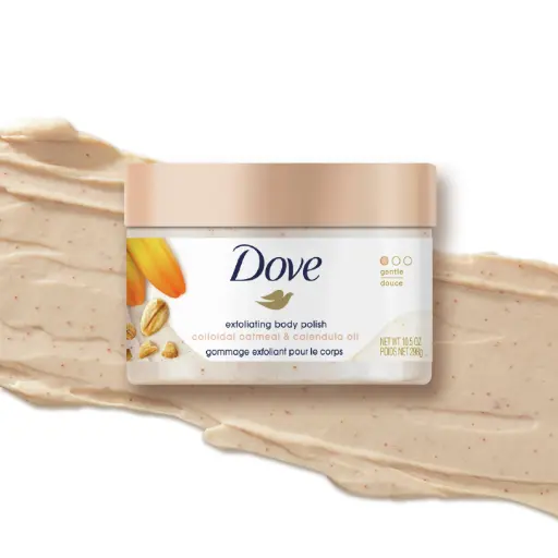 [422188] Dove Body Polish Oatmeal & Calendula Oil #2 298g