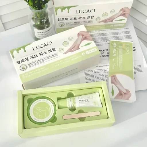 [422202] Lucaci aloe Vera Hair Removal Sugar Wax Combination 35g+50g