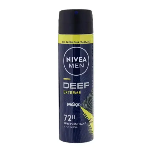 [422258] NIVEA Men Deep Extreme Spray MaxxTech 150ml