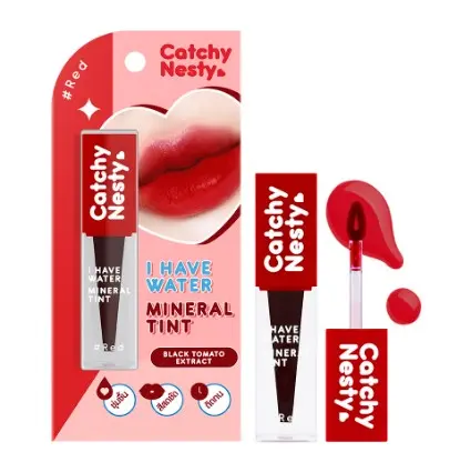 [407654] CatchyNestyលាបមាត់#Red 3g