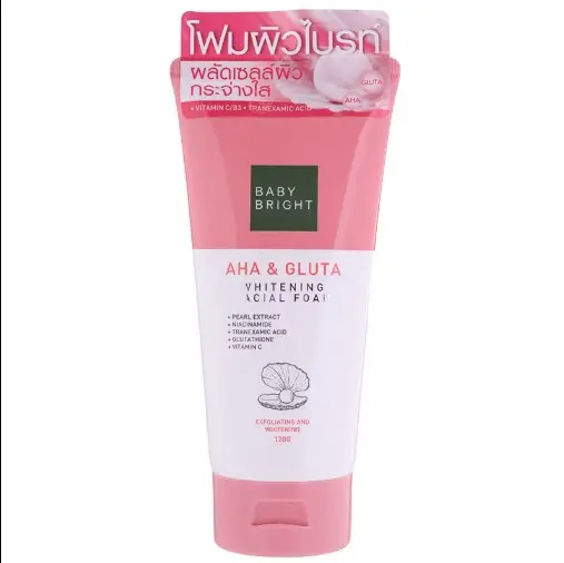 [419139] BabyBright ហ្វម AHA Gluta 120g