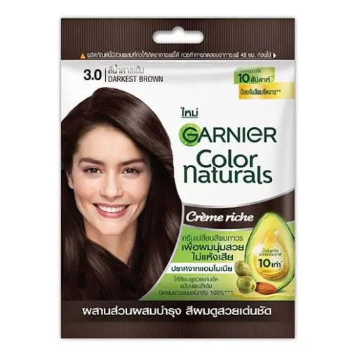 [415327] Garnier Darkest Brownខ្មៅត្នោត30g+30ml