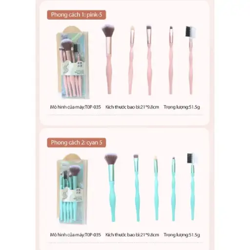 [425083] Makup Brush Set TOP-035