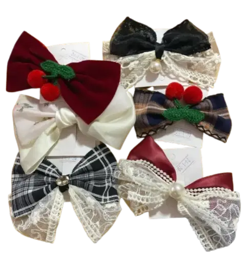 [402100] 050-ដង្កៀបចាប់សក់មានបូចម្រុះ