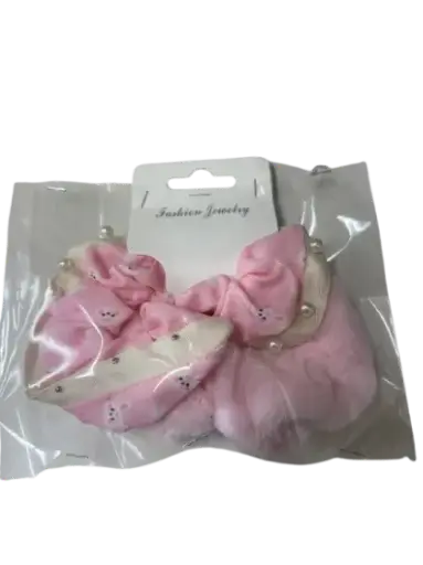 [402135] 085-កៅស៊ូចងសក់កាំម៉ាញី+ក្រណាត់