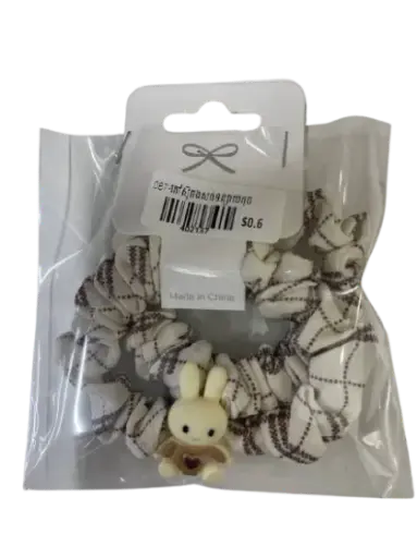 [402137] 087-កៅស៊ូចងសក់ទន្សាយតូច