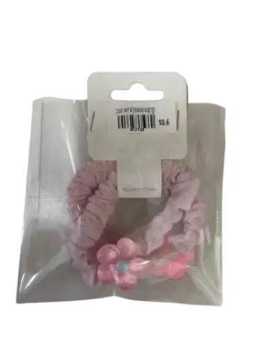 [402138] 088-កៅស៊ូចងសក់ផ្កាថ្លា