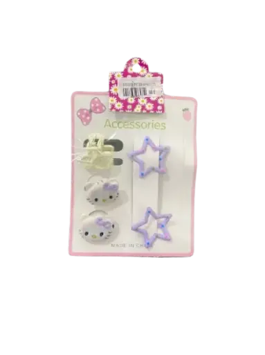 [402152] 102-ឈុតដង្កៀបចាប់សក់HelloKitty