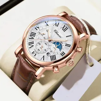 [425397] នាឡិកាដៃបុរសក្បាលដែក Chenxi