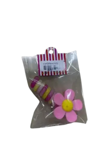 [402187] 135-កៅស៊ូយឺតចងសក់រំស័រផ្កា