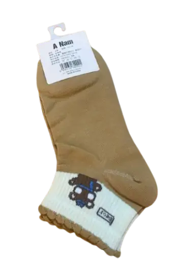 [400660] ស្រោមជើងកខ្លីរូបតុក្កតា#021