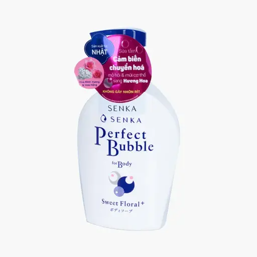 [417681] Senka Perfect Bubble Sweet Floral Body 500ml