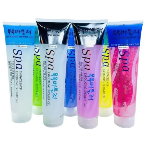 [417687] TheFace Exfoliating Shower Gel 60SPF 350ml