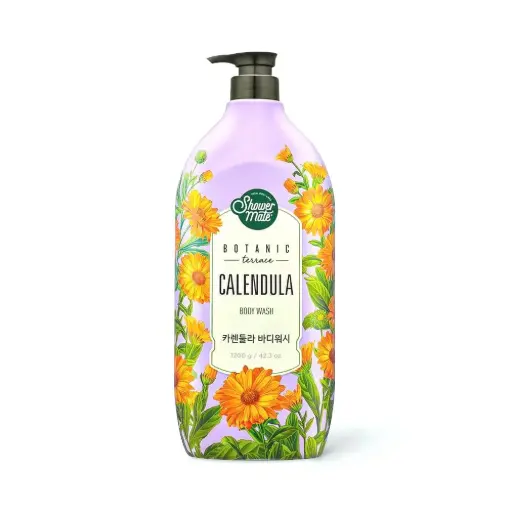 [417695] Shower Mate Botanic Calendula Body Wash 1.2L