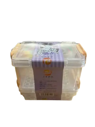 [400720] ប្រអប់ជ័រថ្លាតូចដាក់សម្ភារៈ2ថត #039