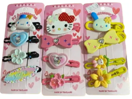 [402295] 210-PJ ឈុតដង្កៀបកៀបសក់4pcs