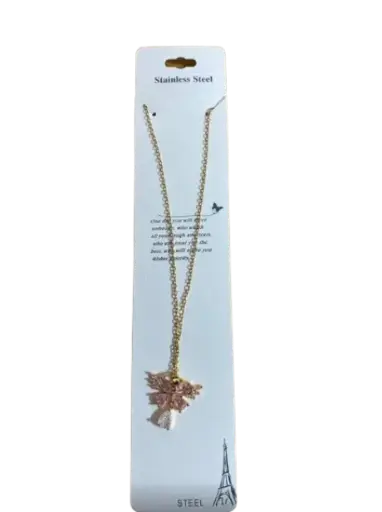 [425566] Stainless Steel ខ្សែករចម្រុះម៉ូត