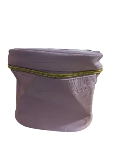 [400776] កាបូបស្បែកក្រពើដាក់សម្ភារៈផាត់មុខ