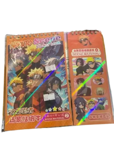 [414083] Scene Material Sticker Anime Book #C-3573 2pcs