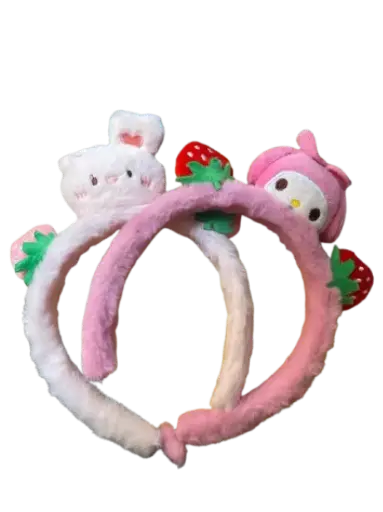 [402323] 237-បូសក់រោមមានក្បាលតុក្កតាកណ្ដាលនិងត្រចៀកស្ត្របឺរី