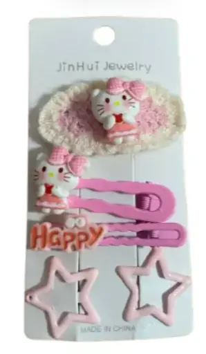 [402336] 250-JinHui ឈុតដង្កៀបសក់ 5pcs