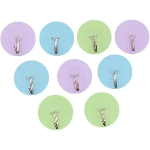 [425585] Minhao Glue Hook រាងមូល 5kg 12pcs