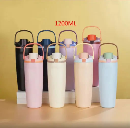 [400810] The Stay Chill Sports Bottle #565 ខ្នាតធំ 1200ml