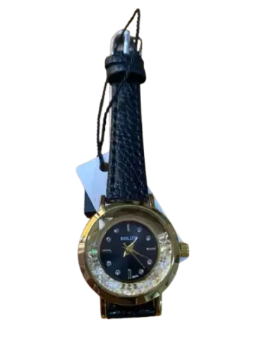 [425593] Bolun នាឡិកាដៃខ្សែស្បែកក្បាលមូល #621C