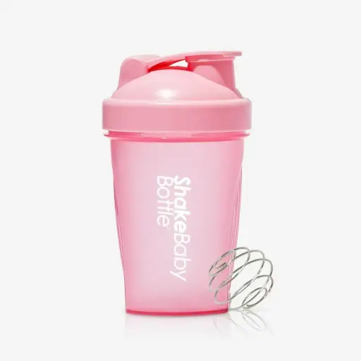 [400826] Shakebaby Bottle ដបទឹកពណ៌ផ្កាឈូក 400ml