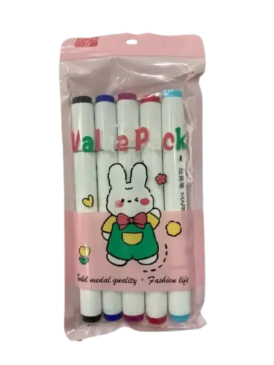 [400851] CP Value Pack Markers White 5pcs