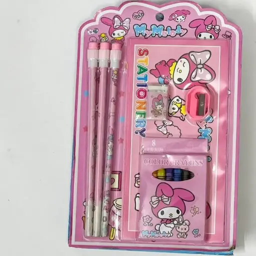 [400853] Cinnamoroll ឈុតគូសរូបនិងផាត់ក្មេងៗ #9914 7pcs