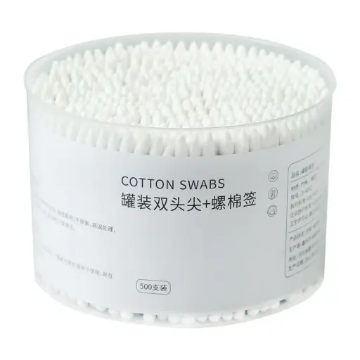 [400862] Cotton Swabs សំឡីត្បាល់ត្រចៀកកំប៉ុងធំ