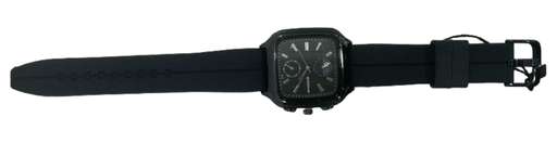 [425616] QCONG នាឡិកាដៃរាងការេកែងមូលខ្សែជ័រ #3676