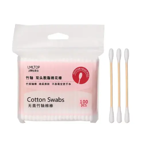 [400922] LMLTOP Cotton Swabs #A650 100pcs