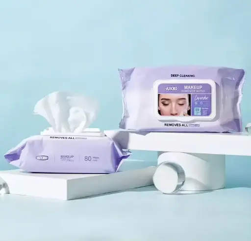 [400939] UUKKG Makeup Remove Wipes Lavender No.UU11-1 80wipes