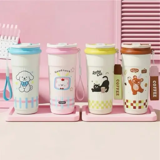 [400972] Buff Wshing កែវអ៊ីណុកដបអង្កាញ់ #T29606 600ml