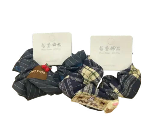 [402404] 316-Ruo Xuan Shi Pin ខ្សែក្រណាត់ចងសក់ចម្រុះម៉ូត #08