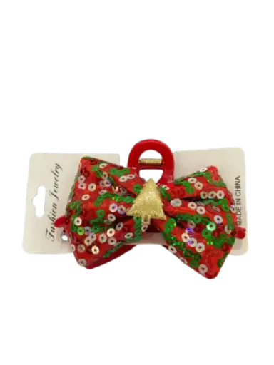 [402410] 322-ដង្កៀបសក់ក្រហមម៉ូតChristmas 