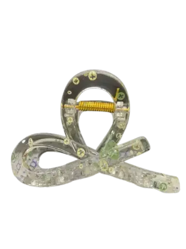 [402411] 323-ដង្កៀបសក់ថ្លាម៉ូតលេខសញ្ញា&