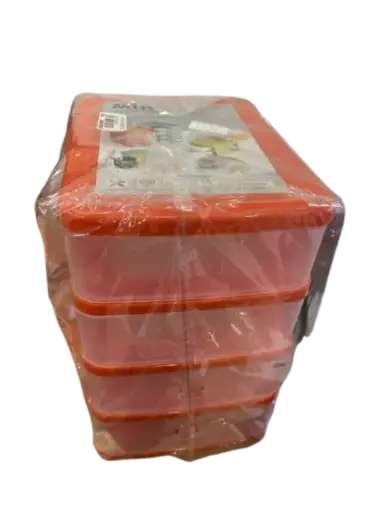 [500004] Mini Drawer ទូជ័រថ្លាដាក់អីវ៉ាន់4ជាន់ #G448-3028