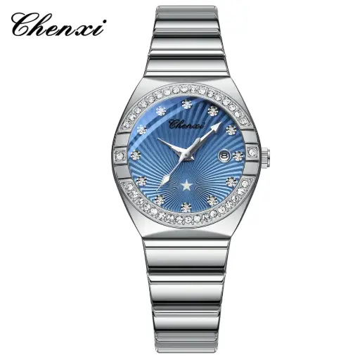 [425663] Chenxi នាឡិកាដៃស្រីម៉ូតផ្កាយ 1 #CX-640L