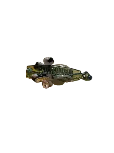 [402013] 156-ដង្កៀបឃ្ទាស់សក់ផ្កាបីជ្រុង