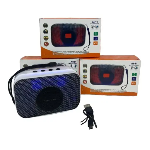 [403009] LED Wireless Speaker ជ្រុង #A011