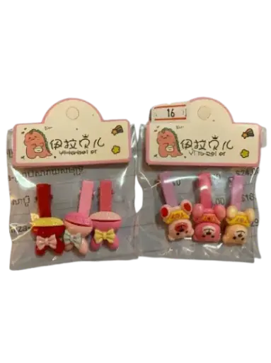 [402029] 161-ដង្កៀបកៀបសក់ Biu 3pcs