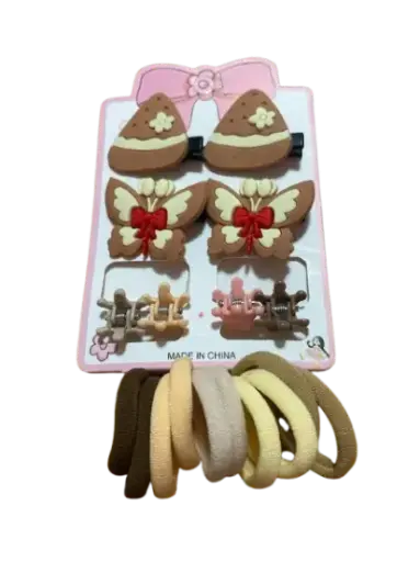 [402036] 167-ឈុតដង្កៀបចាប់4តូចធំ+10កៅស៊ូ