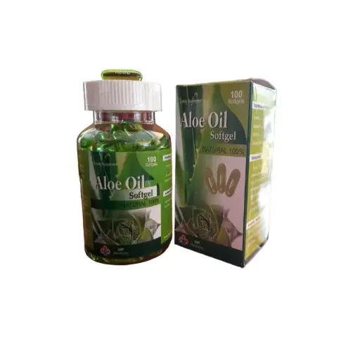 [404001] Aloe oil-ជែលគ្រាប់ថ្នាំធម្មតា 