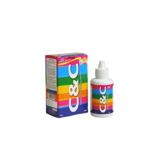 [405027] C&C-ទឹកលាងសម្អាតលេនភ្នែក 60ml