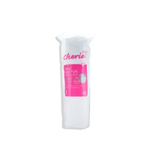 [405053] Cherie®សំឡីកប្បាសជូតមុខ 80pads