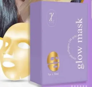 [405065] liza Crystal Collagen 24k Gold Glow Mask 3ml*5